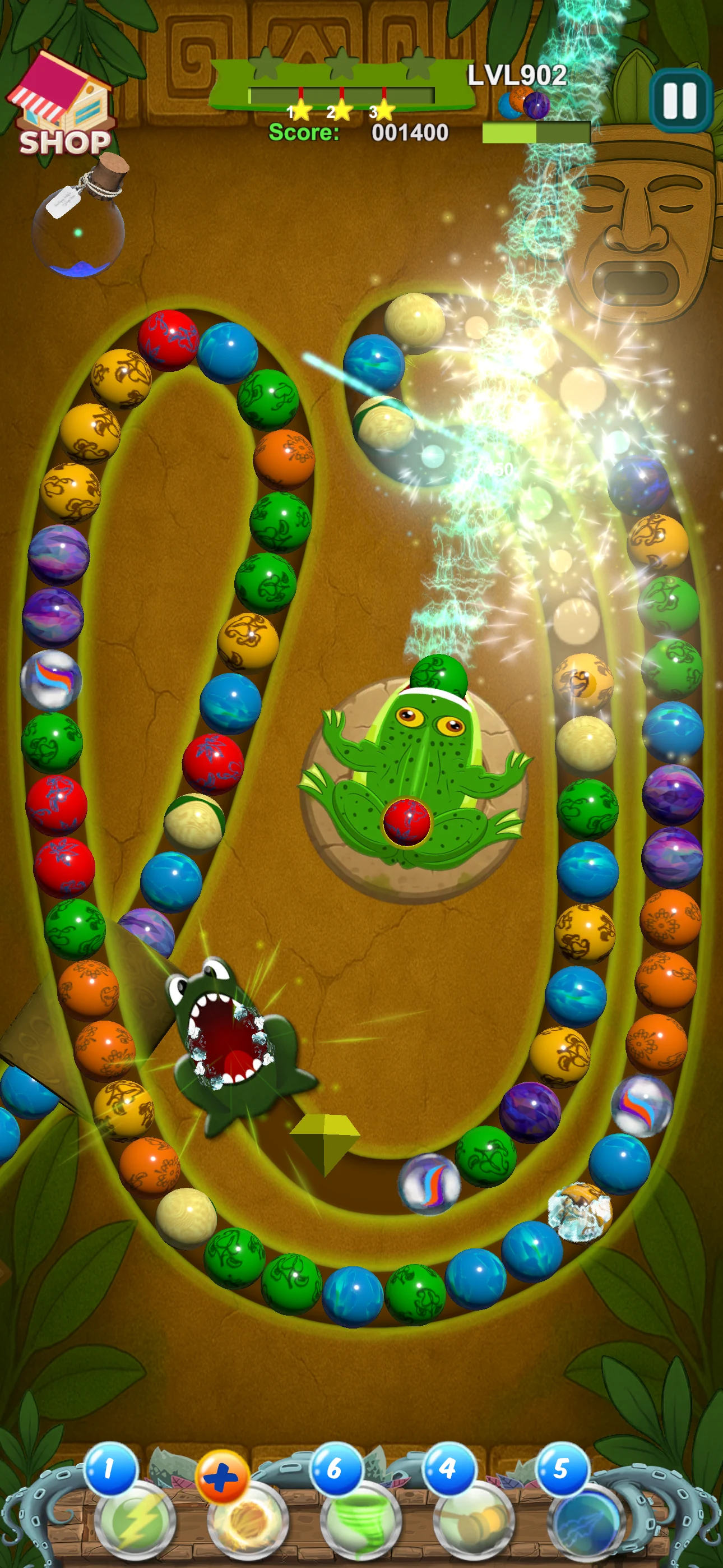 Marble Jungle: Blast Master 3D screenshot