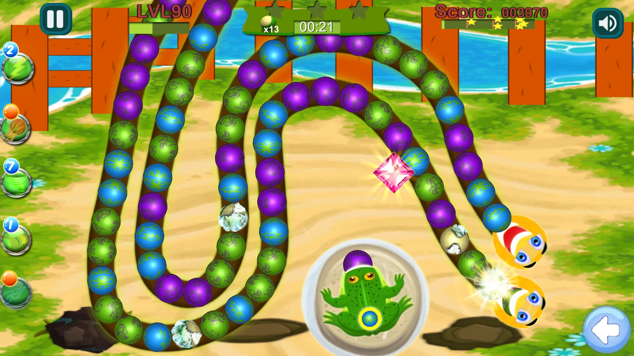 Marble Jungle: Blast Master 3D screenshot